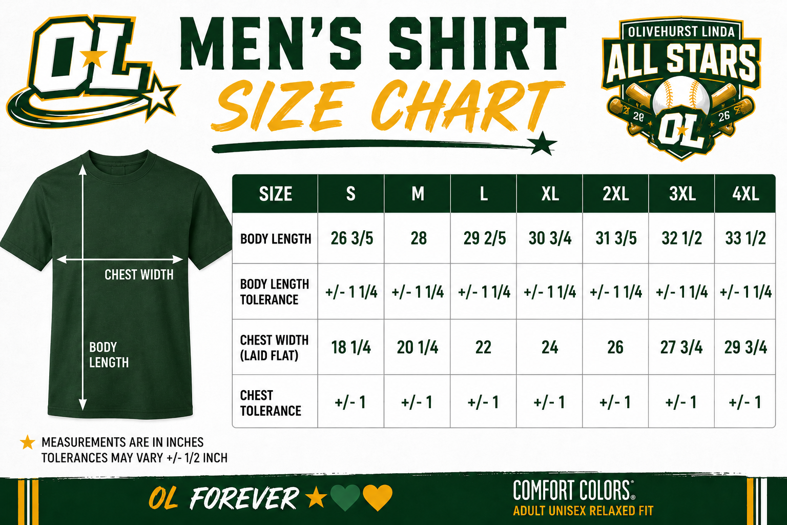 Mens All Star Shirt